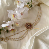 Unique AD Stone Jada Billai with Pearl Maatil-G14908