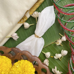 Vriksham Precious Kemp Finger Ring-Pearl-G17535