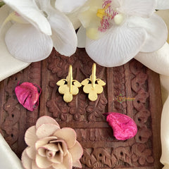 Vriksham Antique Designer Maharashtrian Style Press Bugadi-Red White-J3070