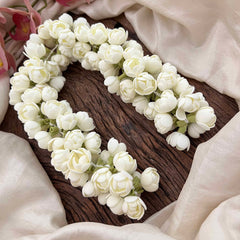 Vriksham Charming Jasmine Floral Gajra Flower Accessories - Foam Regular Malli -H1228
