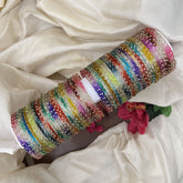 Vriksham Joyful Mom Bangles – Baby Shower Gift Bangle Set-G19543