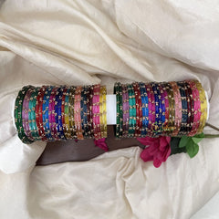 Vriksham Grace & Glow – Traditional Baby Shower Bangles Set-G19541