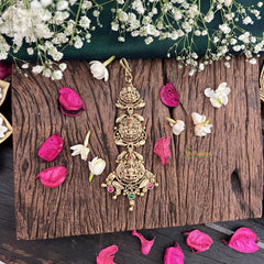 Vriksham Antique Lakshmi 1 gm Gold Maang Tikka-G17082