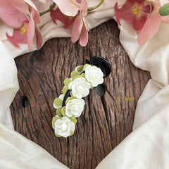 Vriksham Antique Jasmine Flower Spring Radiance Flower Clip-KH1246