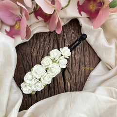 Vriksham Elegant Mallipoo Jasmine Hair Clip-KH1249