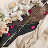 Vriksham Classic Gold-Plated Doted Charm Chain Style Hip Chian-G22417