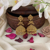 Vriksham Premium Gold Look Alike Jhumka-Gold Bead-G16631