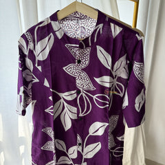 Vriksham Printed Co-ord Set-Purple-VS4414