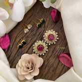 Vriksham Floral Interchangeable Stone Studs-G16645