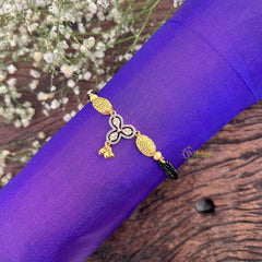 Vriksham Designer AD Stone Trio Style Mangalsutra Bracelet-G18769