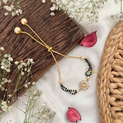 Vriksham Peacock Style Stone Mangalsutra Bracelet-G18788