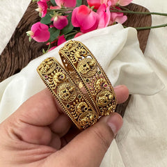 Antique Lakshmi Peacock Bangle-G13404