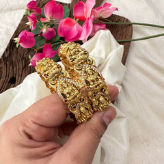 Antique Lakshmi Openable Bangle-G13425