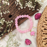 Vriksham Antique Kids Bracelet With Fire Pendant-Baby Pink Color-G18805