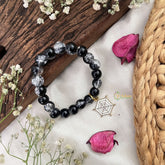 Vriksham Antique Kids Bracelet With Spider Pendant-Black Color-G18810