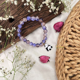 Vriksham Antique Kids Bracelet With Teddy Pendant-Navy Blue Color-G18820