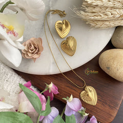 Vriksham Exquisite Gold Look Alike Anti Tarnish Stainless Steel Necklace Chain-G17717