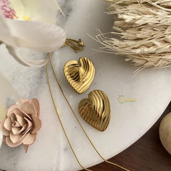 Vriksham Exquisite Gold Look Alike Anti Tarnish Stainless Steel Necklace Chain-G17717