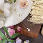 Vriksham Pearl Pendant Anti Tarnish Stainless Steel Necklace Chain -G17656