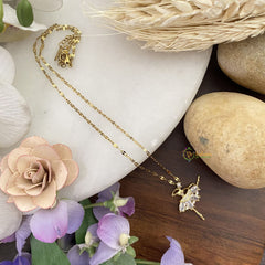 Vriksham Dancing Girl Pendants Anti Tarnish Stainless Steel Necklace Chain-G17683