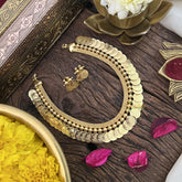 Vriksham Gold Look Alike Lakshmi Coin Neckpiece-G18852