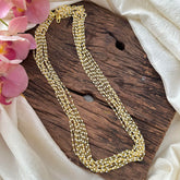 Layered White Pearl Malai -G12204