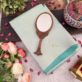 Vriksham Pista Green Tanchoi Tissue Silk Saree-VS4497