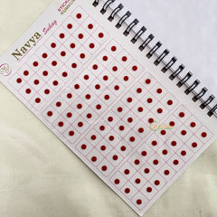 Vriksham Plain Round Shape Bindi Book-BB163