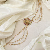 Lakshmi Bun Billai with Maatil -Bridal Jada Billai -Pearl Maatil -G10909