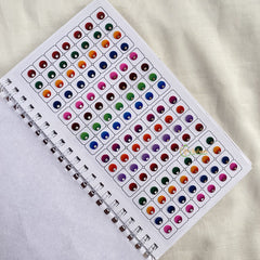 Vriksham Shaded Stone Round Bindi Book-BB167