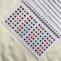 Vriksham Shaded Stone Round Bindi Book-BB167