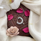 Vriksham Royal Sunburst Nath Nath Press Naths/Nose Pin-Seliver-G19758