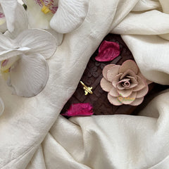 Vriksham Designer Jadau Kundan Nath-Red Green-J3270