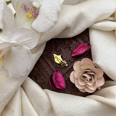 Vriksham Designer Peacock Style Jadau Kundan Nath-Pearls-Red Green-J3277