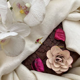 Vriksham Parrot Jadau Kundan Nath-Red Green-J3265