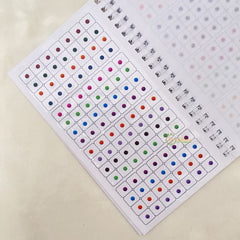 Vriksham Plain Shade Round Bindi Book-BB171