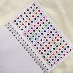 Vriksham Plain Shade Round Bindi Book-BB173