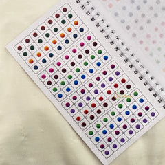 Vriksham Plain Shade Round Bindi Book-BB173