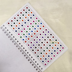 Vriksham Plain Shade Round Bindi Book-BB172