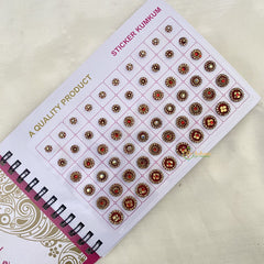 Vriksham Cocktail LCT Stone Sticker Bindi Book-BB159