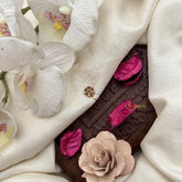 Vriksham Petite Glam Floral Red white & Green Stone Press Naths/Nose Pin-G19795