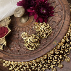 Vriksham Designer AD Stone High Neck Choker-G18895