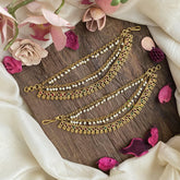 Antique Red Green Stone 3 layered Maatil-G15506