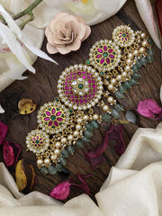 Exlusive Jadau Kundan High Neck Choker-J2496