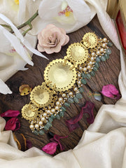 Exlusive Jadau Kundan High Neck Choker-J2496