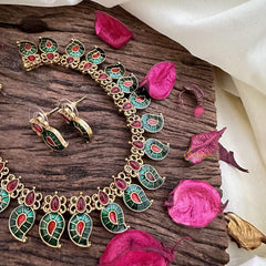 Traditional Kerala Maanga Short Neckpiece-G15321