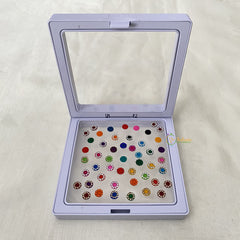 Vriksham Fancy Round Bridal Bindi Case-BB208