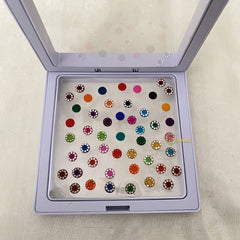 Vriksham Fancy Round Bridal Bindi Case-BB208