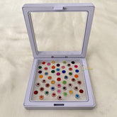 Vriksham Fancy Round Bridal Bindi Case-BB207
