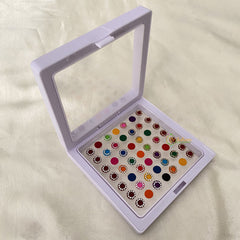 Vriksham Fancy Round Bridal Bindi Case-BB204